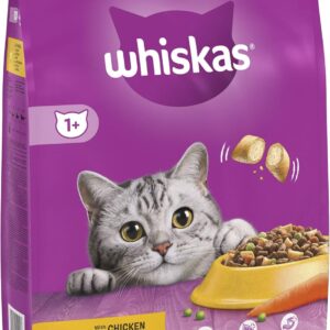 whiskas adult dry cat food 7kg with chicken