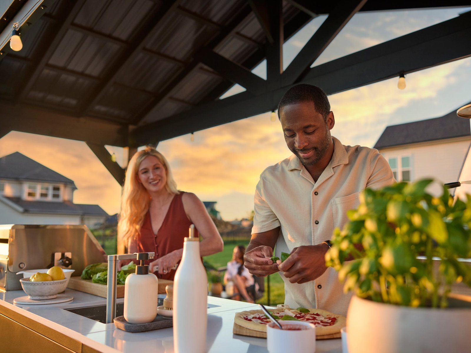 lancaster l shape outdoor kitchen lancaster l shape outdoor kitchen